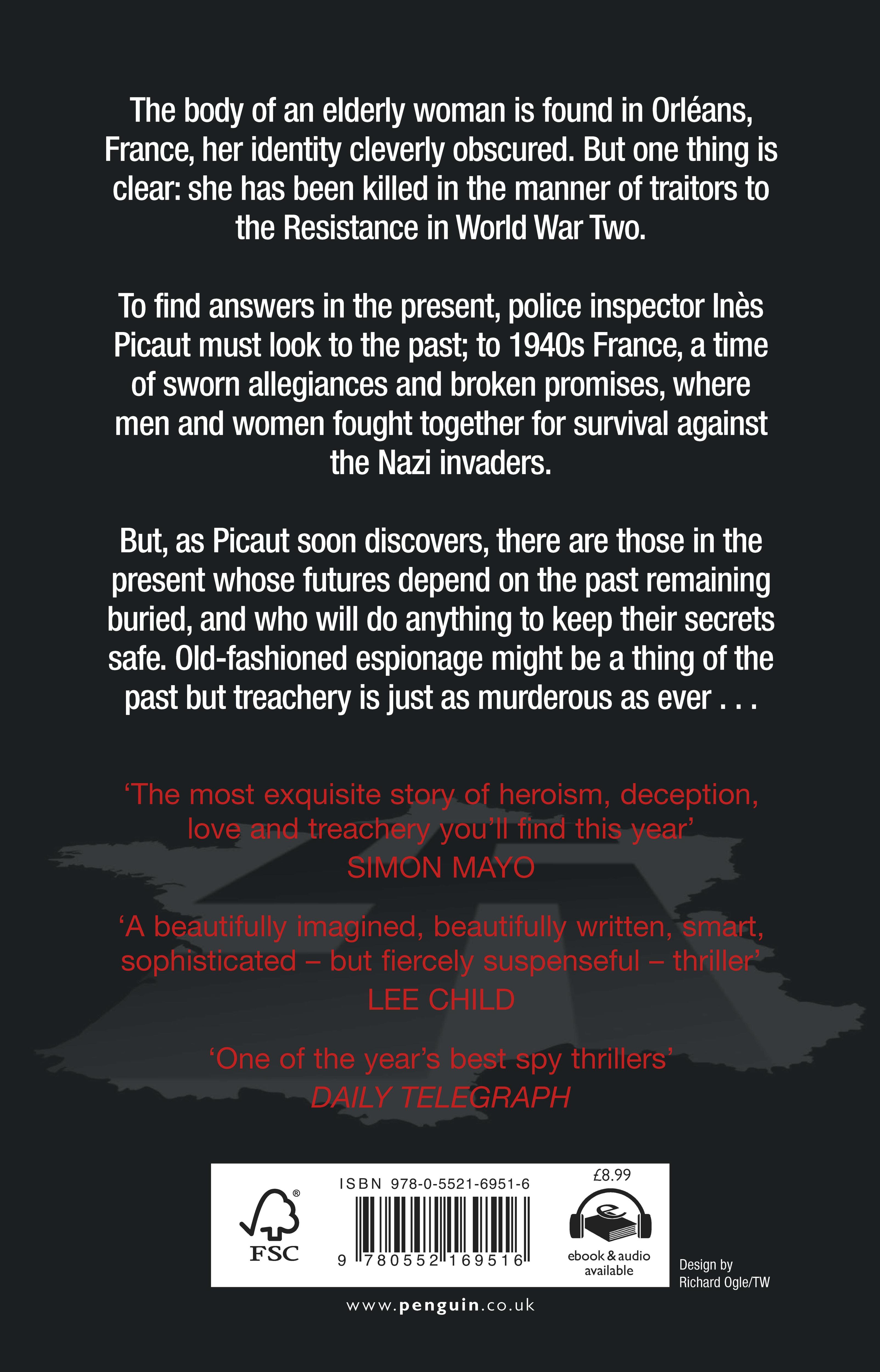 Rückseitencover A Treachery of Spies