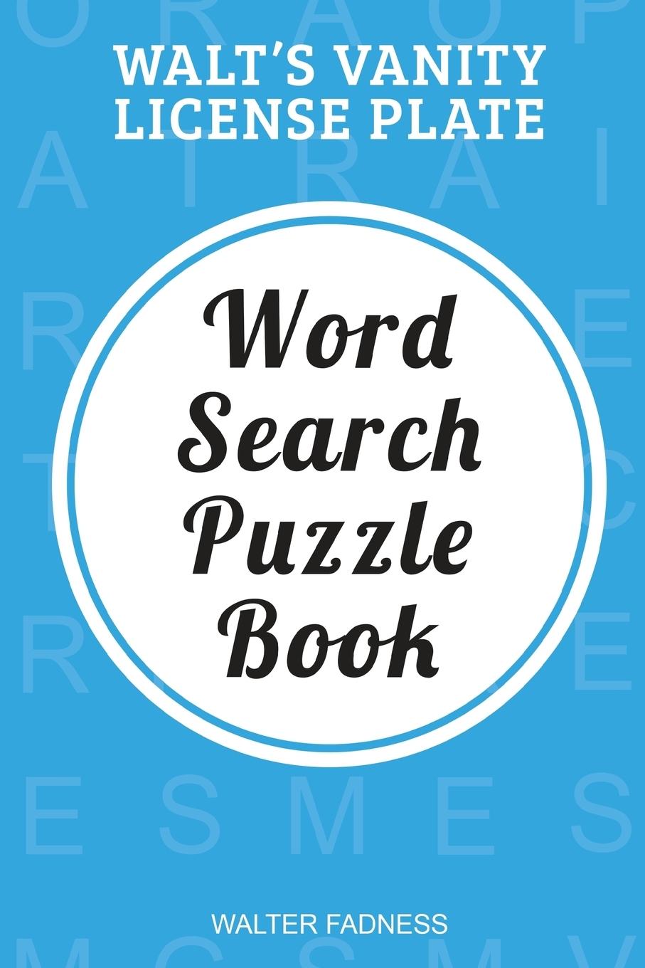 Vorderes Coverbild Walt's Vanity License Plate