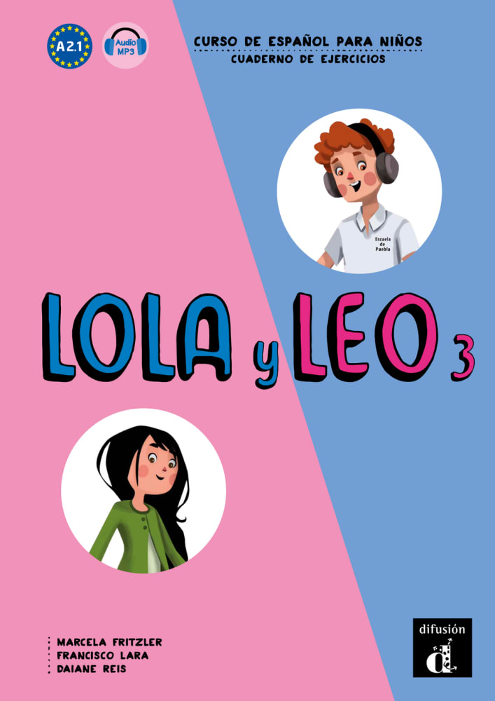 Vorderes Coverbild Lola y Leo 3. Cuaderno de ejercicios + MP3 descargable