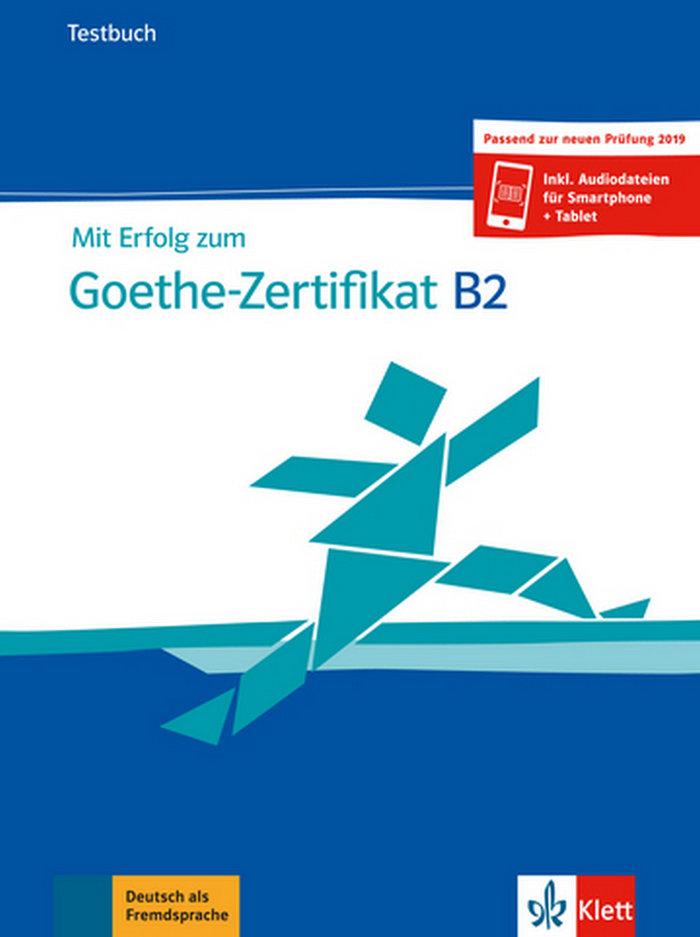 Vorderes Coverbild Mit Erfolg zum Goethe-Zertifikat B2. Buch und Audiodateien
