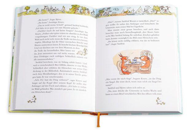 Beispielinhalt (Bild) Snöfrid aus dem Wiesental (4). Die ganz und gar heldenhafte Suche nach den drei Siegeln