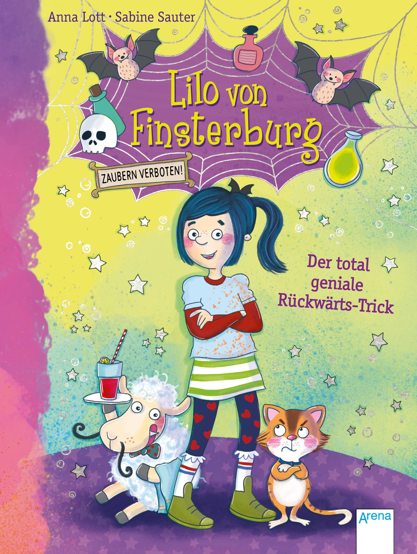 Vorderes Coverbild Lilo von Finsterburg - Zaubern verboten! (1). Der total geniale Rückwärts-Trick