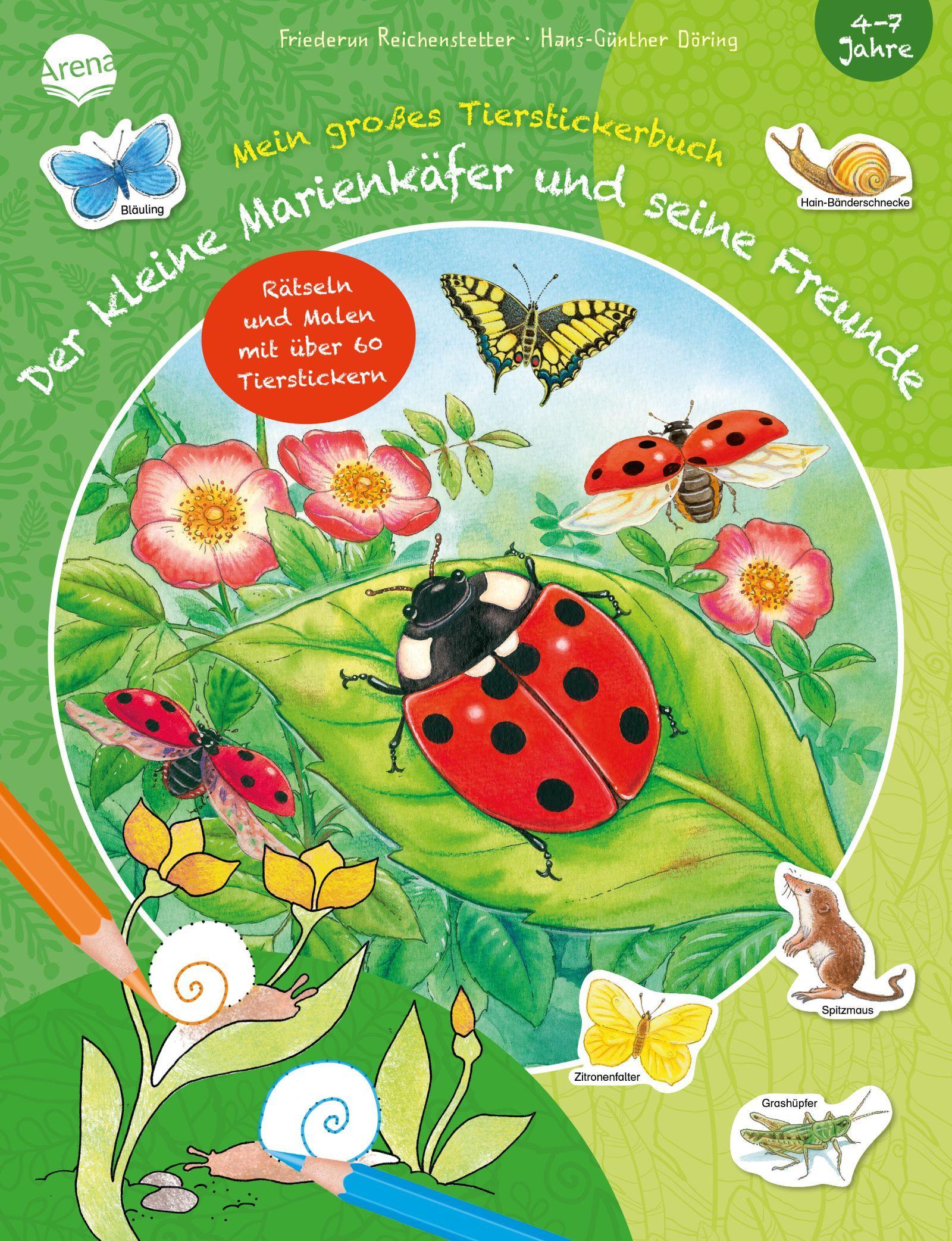 Vorderes Coverbild Der kleine Marienkäfer und seine Freunde