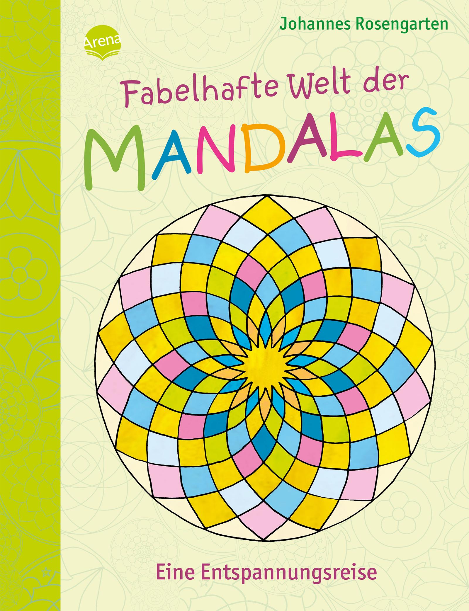 Vorderes Coverbild Fabelhafte Welt der Mandalas. Eine Entspannungsreise