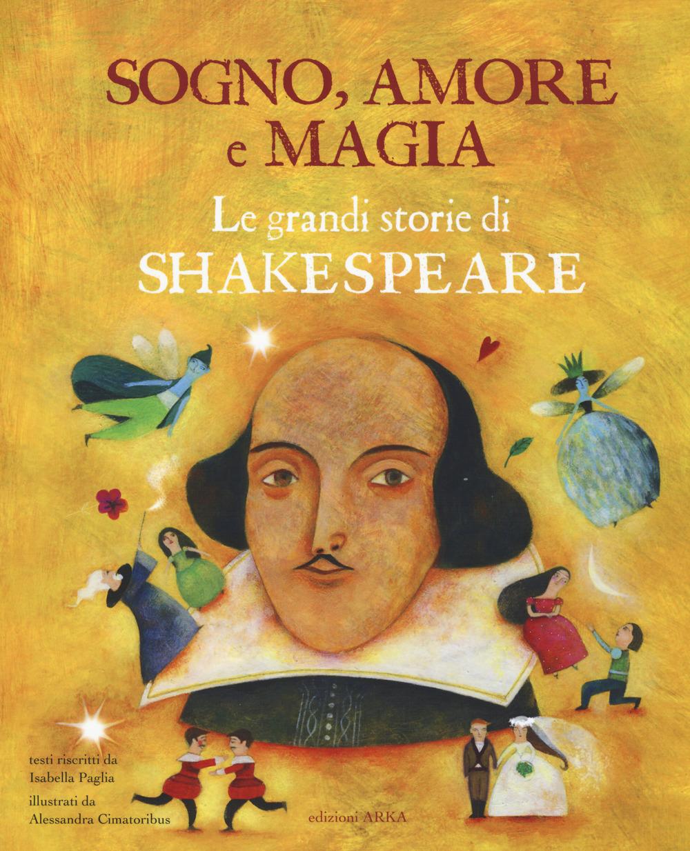 Vorderes Coverbild Sogno, amore e magia. Le grandi storie di Shakespeare