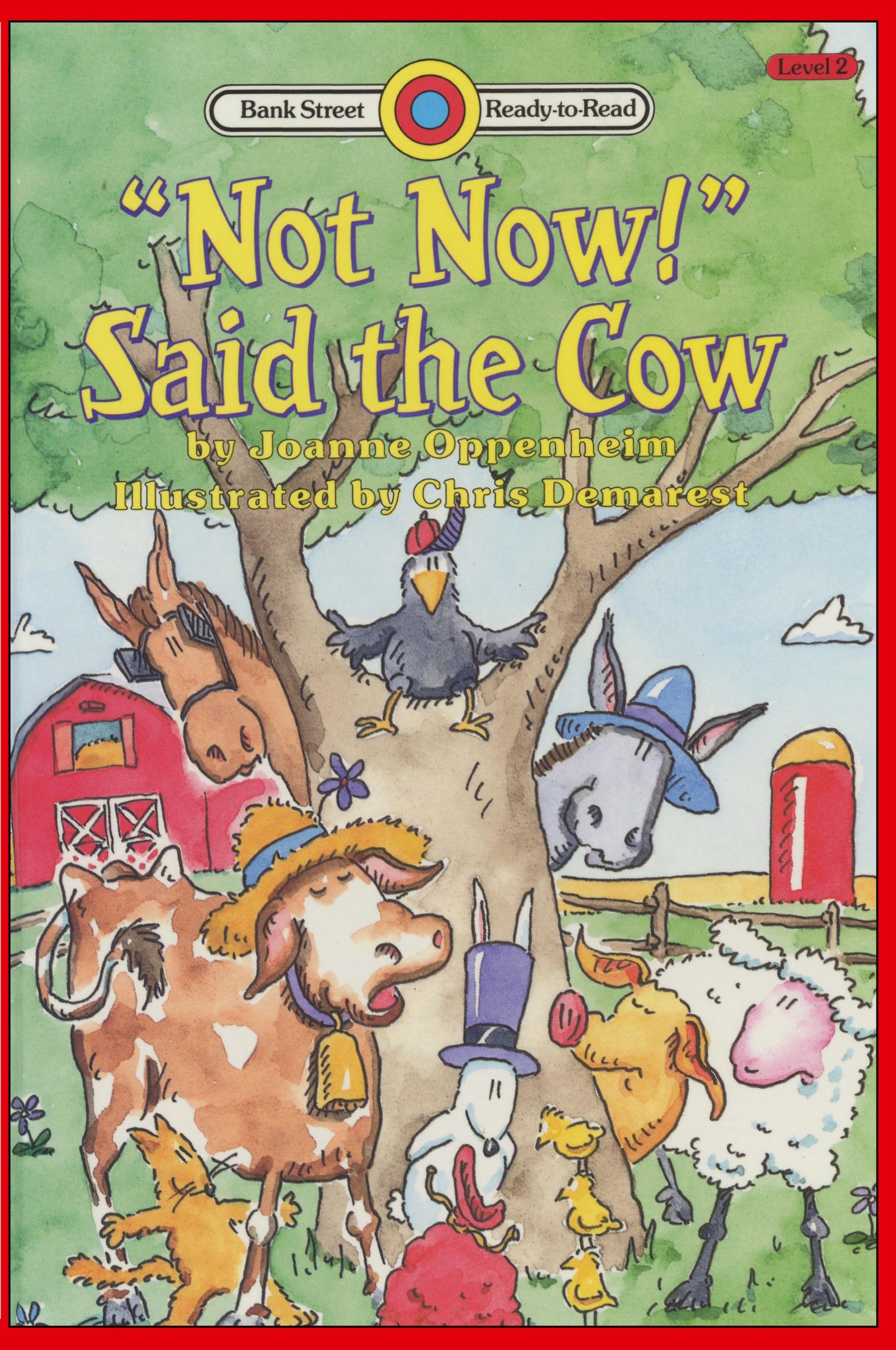 Vorderes Coverbild "Not Now!" Said the Cow
