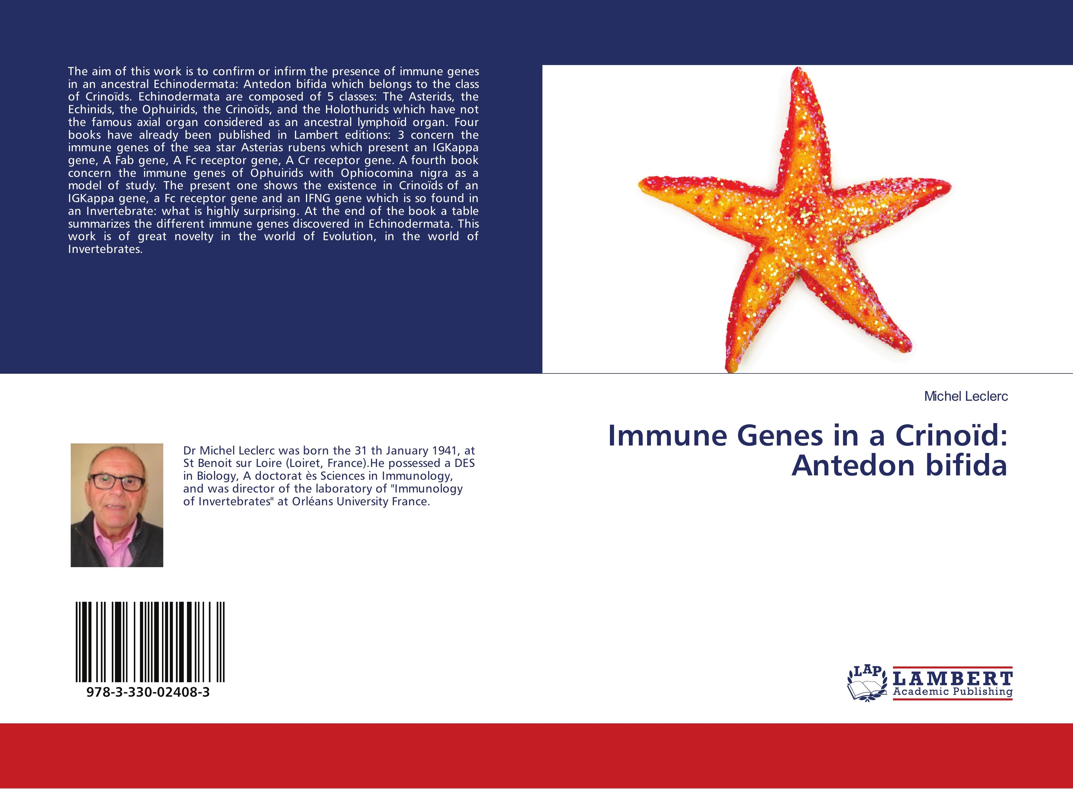 Vorderes Coverbild Immune Genes in a Crinoïd: Antedon bifida
