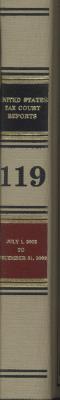 Vorderes Coverbild Reports of the United States Tax Court, Volume 119