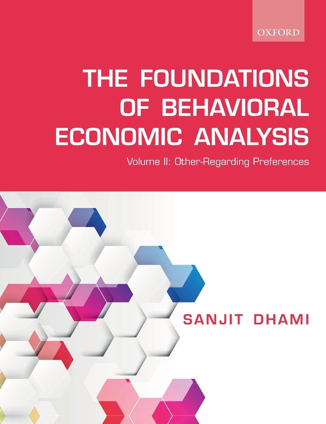 Vorderes Coverbild The Foundations of Behavioral Economic Analysis