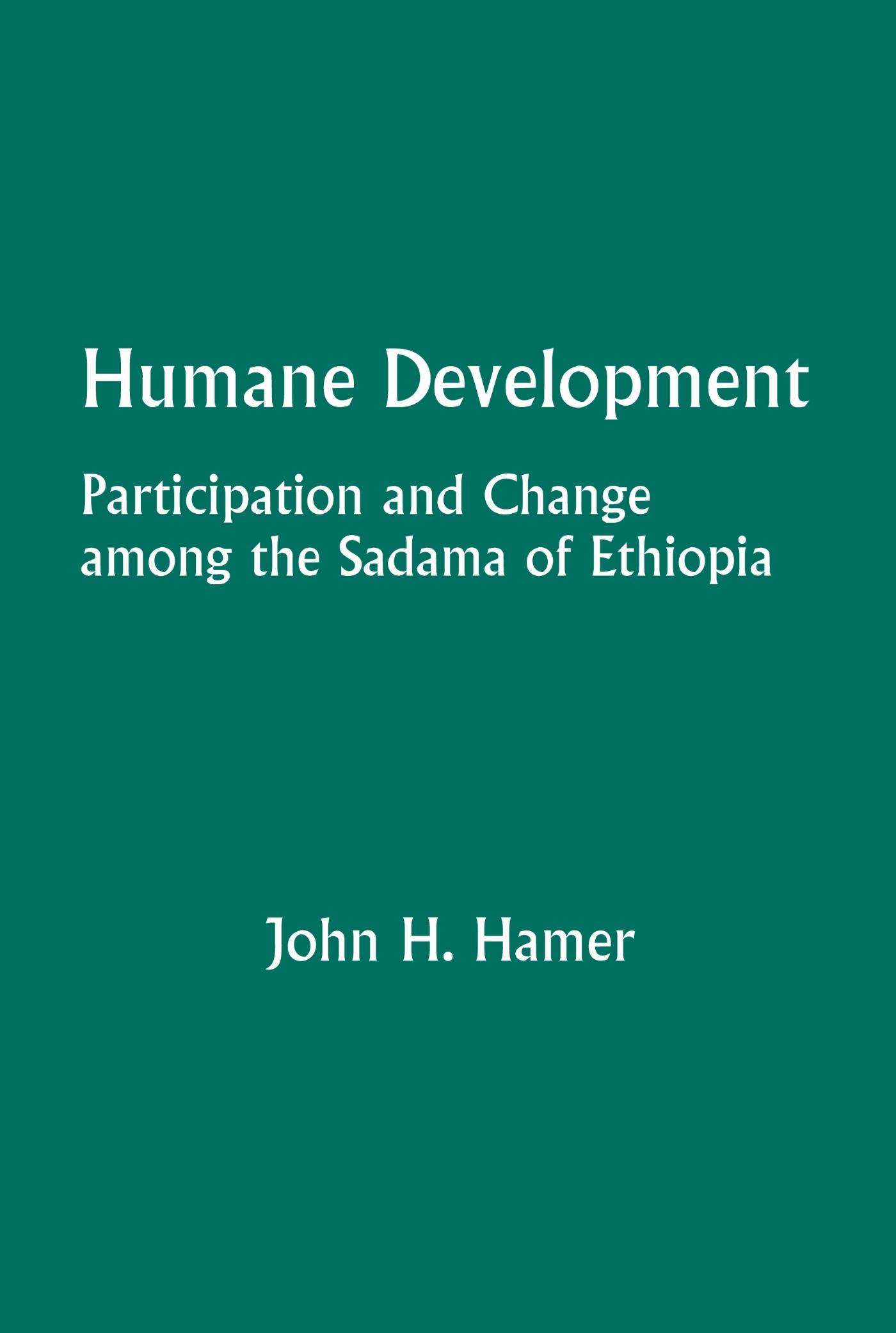 Vorderes Coverbild Humane Development