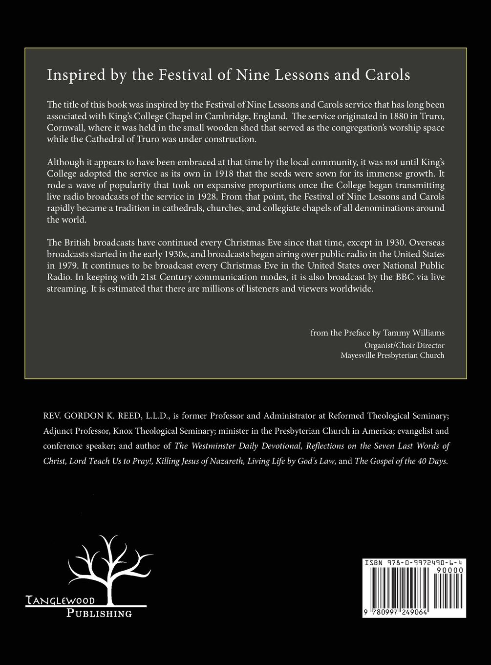 Rückseitencover Christmas Letters, Lessons, and Carols