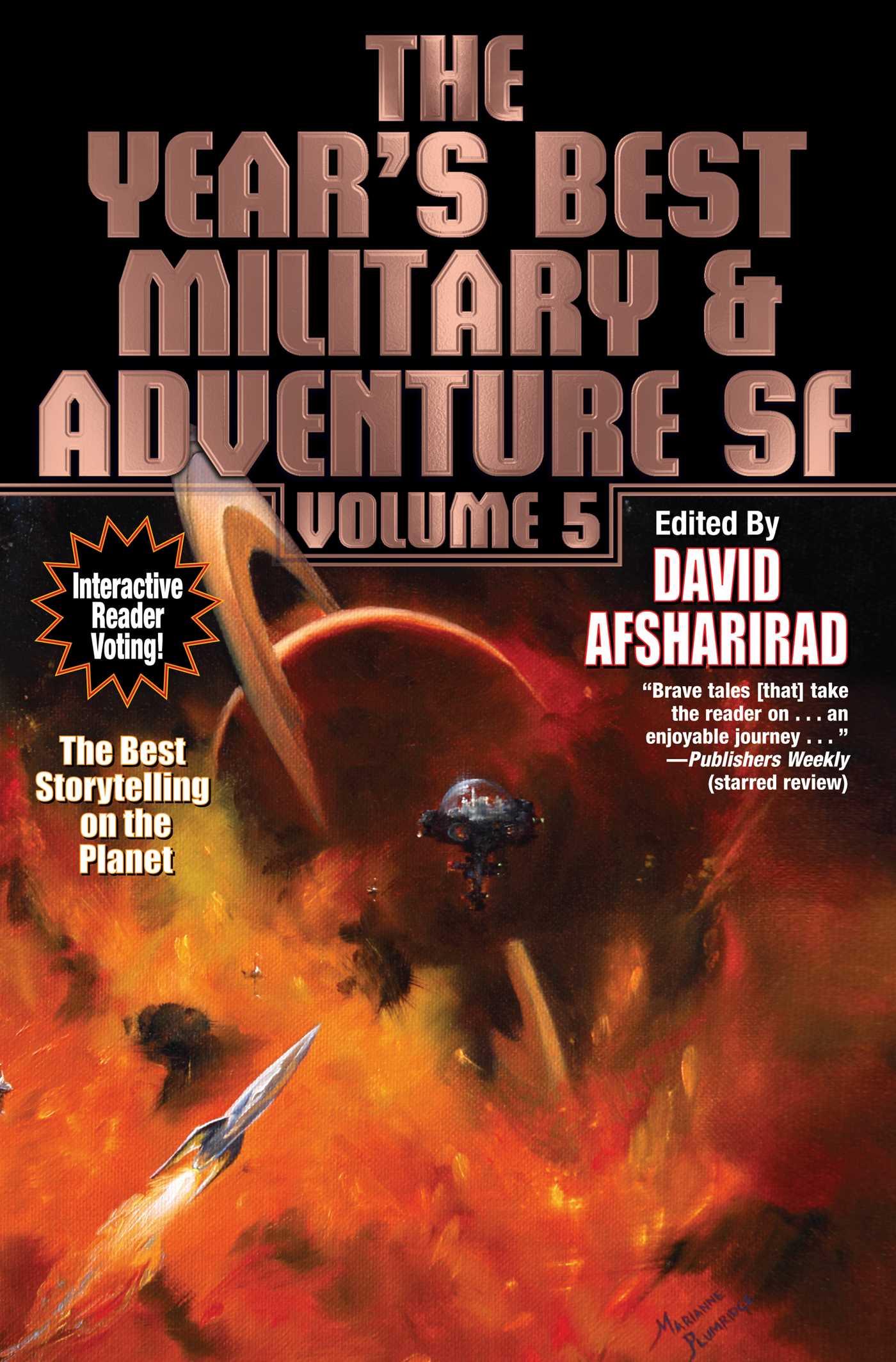 Vorderes Coverbild The Year's Best Military & Adventure Sf, Vol. 5