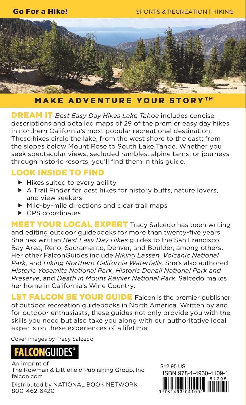 Rückseitencover Best Easy Day Hiking Guide and Trail Map Bundle