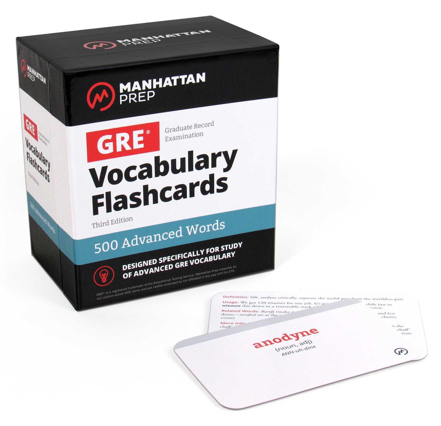 Vorderes Coverbild 500 Advanced Words: GRE Vocabulary Flashcards