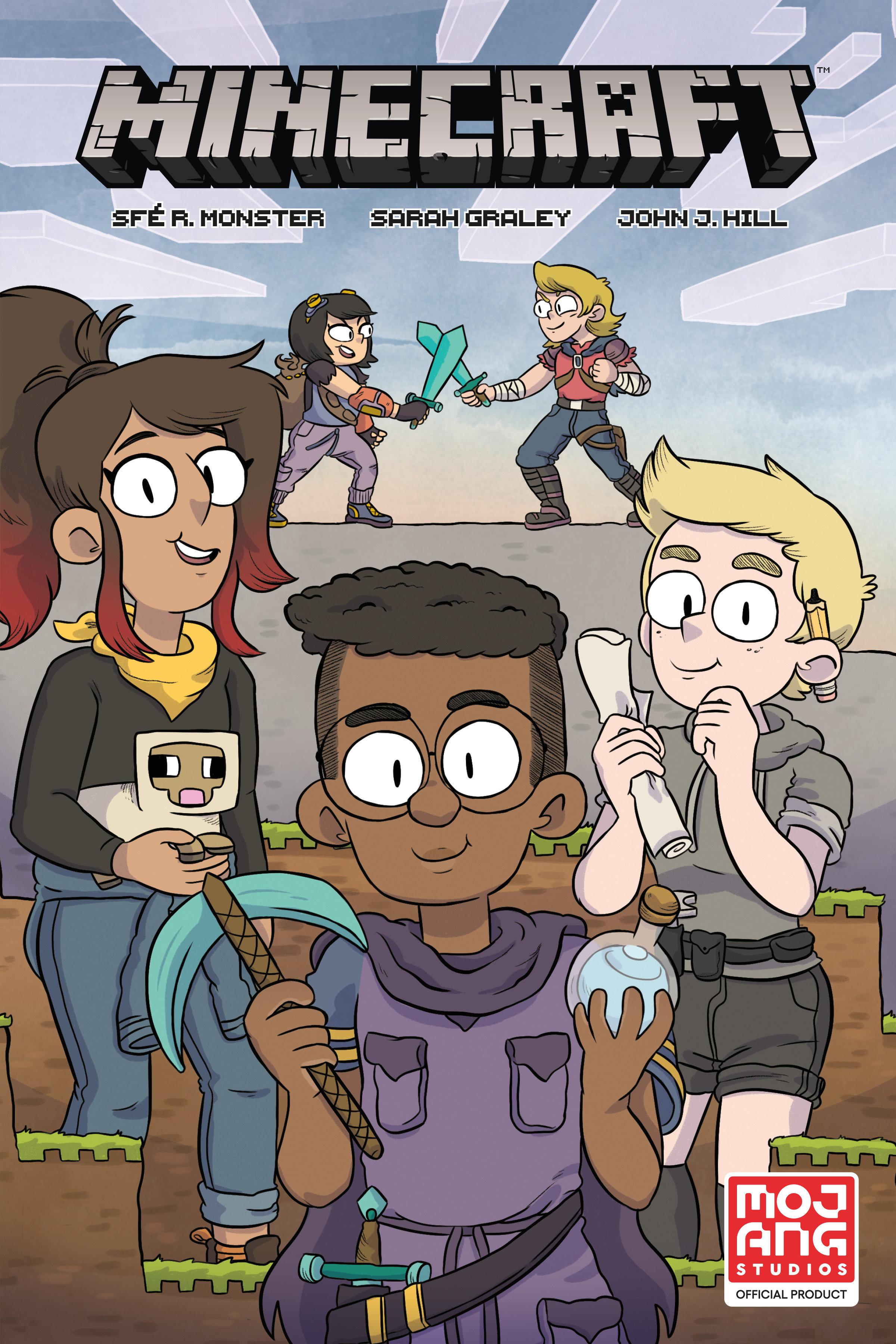 Vorderes Coverbild Minecraft Volume 1 (Graphic Novel)