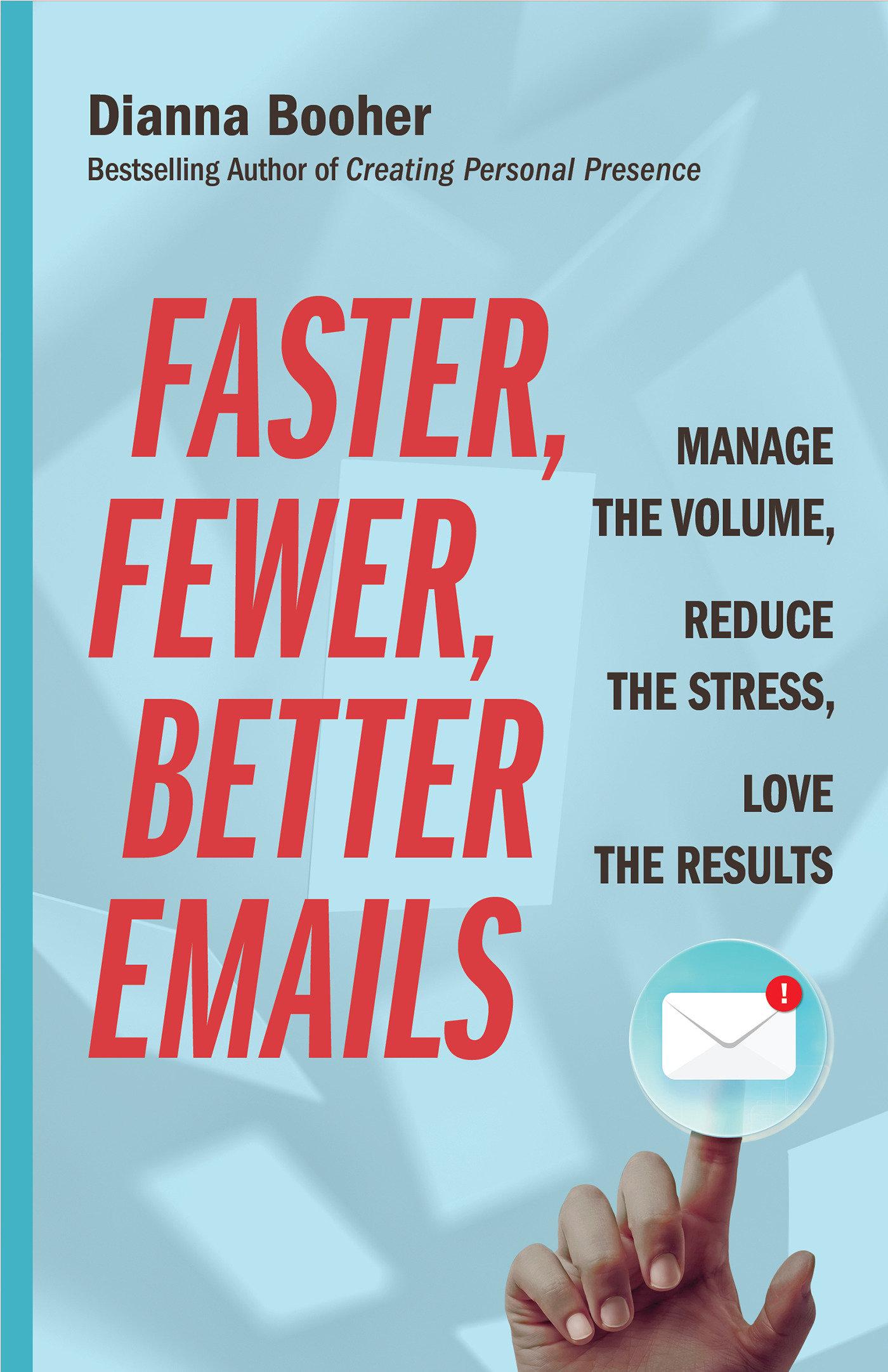 Vorderes Coverbild Faster, Fewer, Better Emails