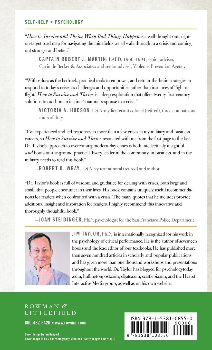 Rückseitencover How to Survive and Thrive When Bad Things Happen
