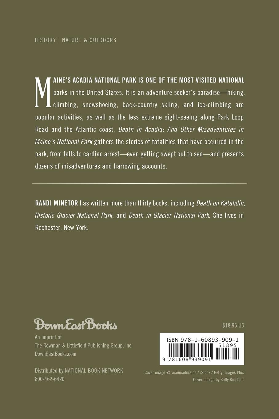 Rückseitencover Death in Acadia