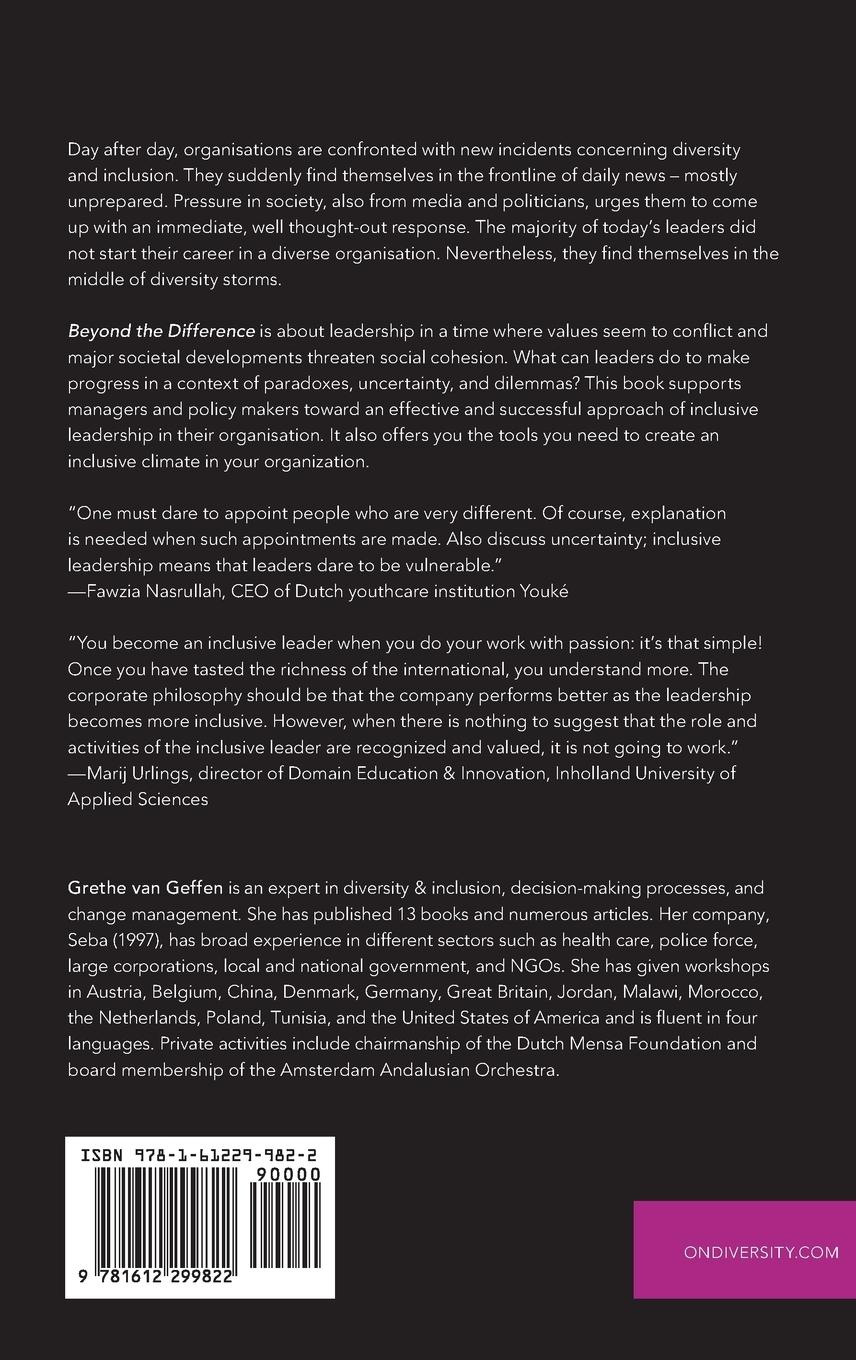 Rückseitencover Beyond the Difference