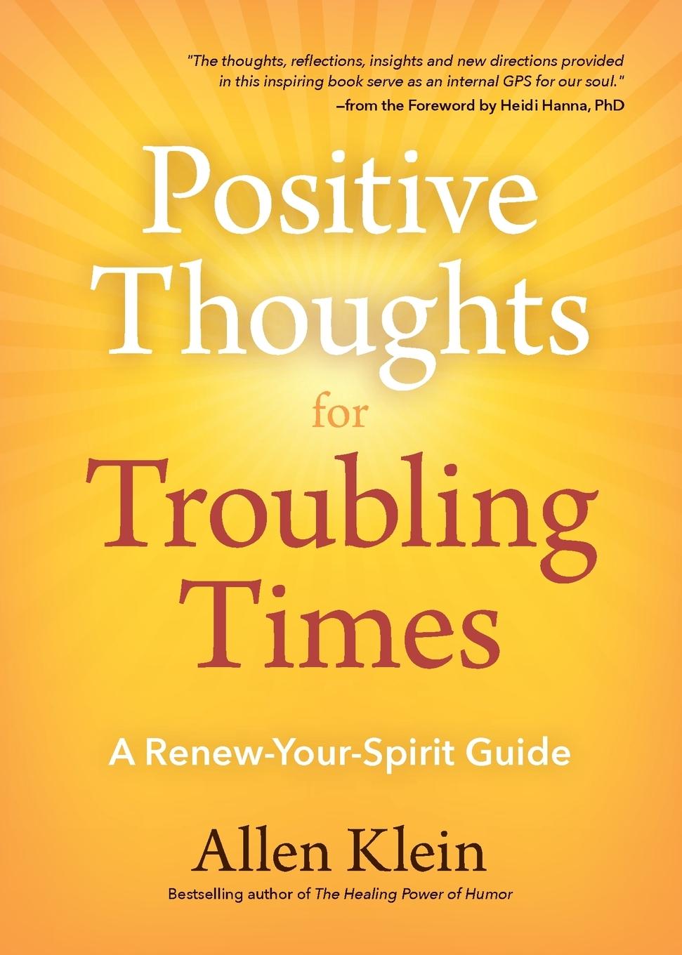 Vorderes Coverbild Positive Thoughts for Troubling Times