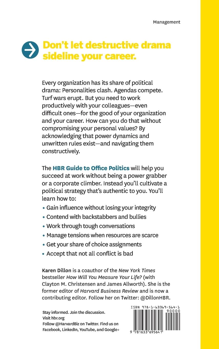 Rückseitencover HBR Guide to Office Politics (HBR Guide Series)