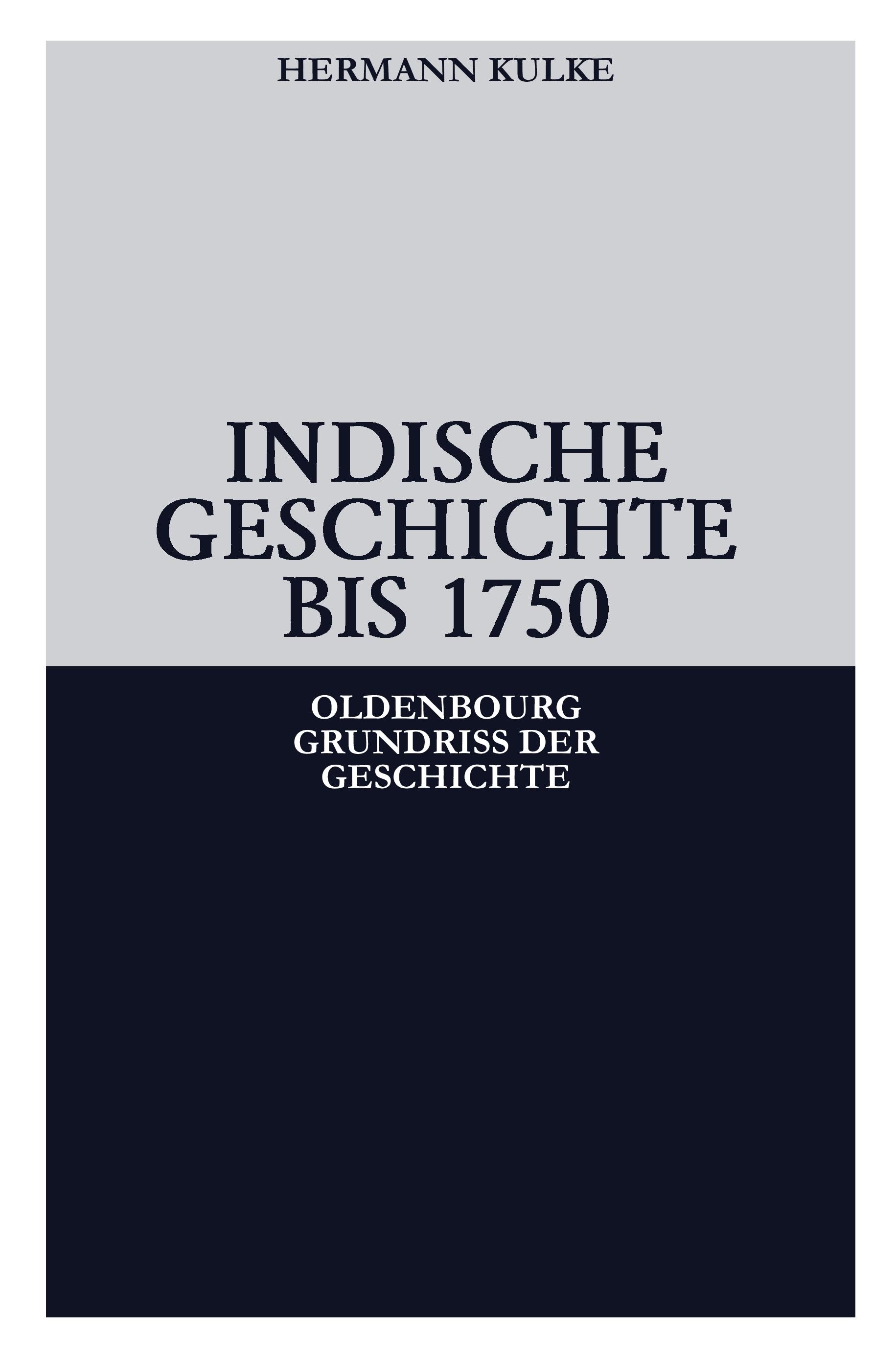 Vorderes Coverbild Indische Geschichte bis 1750