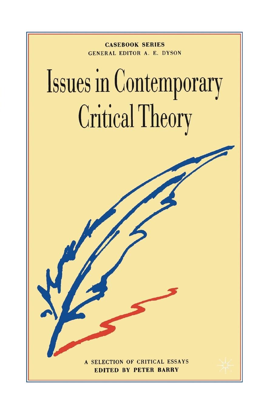 Vorderes Coverbild Issues in Contemporary Critical Theory