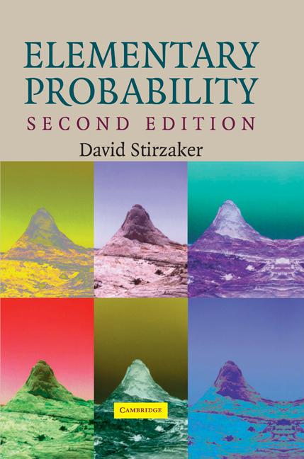 Vorderes Coverbild Elementary Probability