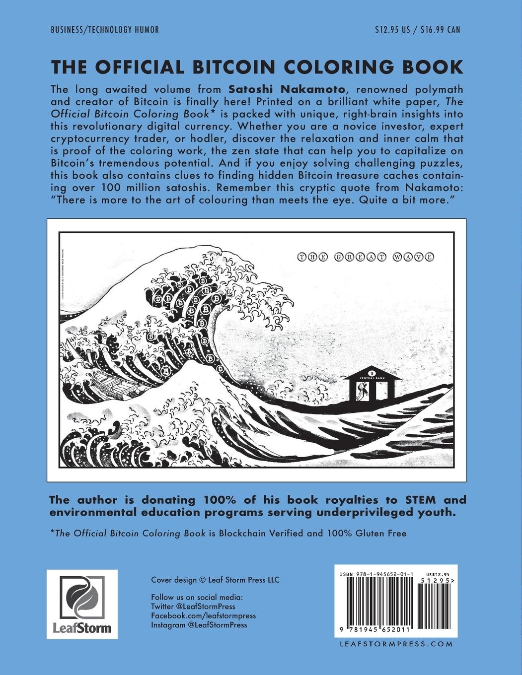 Rückseitencover The Official Bitcoin Coloring Book