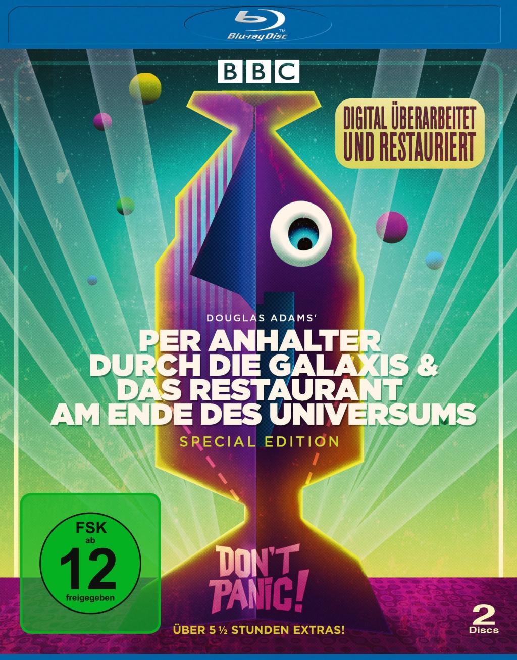 Vorderes Coverbild Per Anhalter duch die Galaxis / Das Restaurant am Ende des Universum
