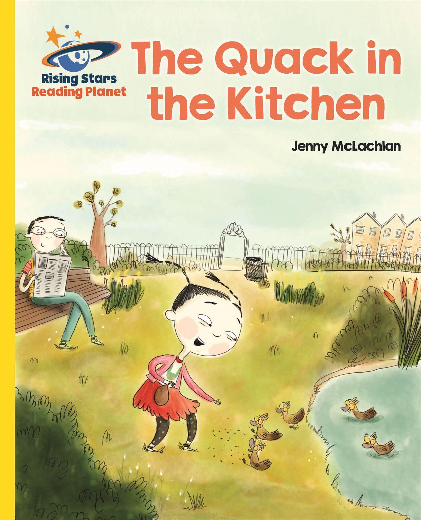 Vorderes Coverbild Reading Planet - The Quack in the Kitchen - Yellow: Galaxy
