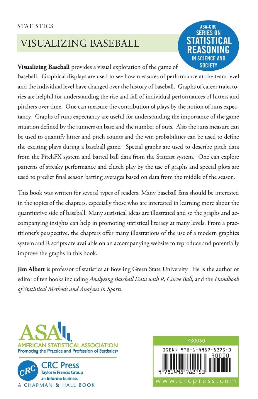 Rückseitencover Visualizing Baseball