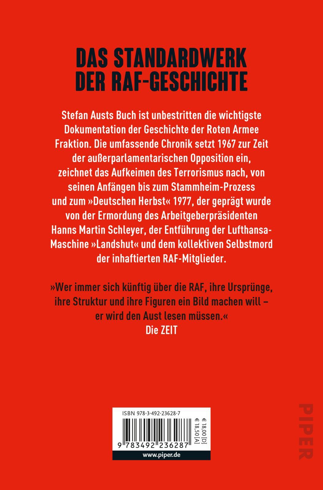 Rückseitencover Der Baader-Meinhof-Komplex