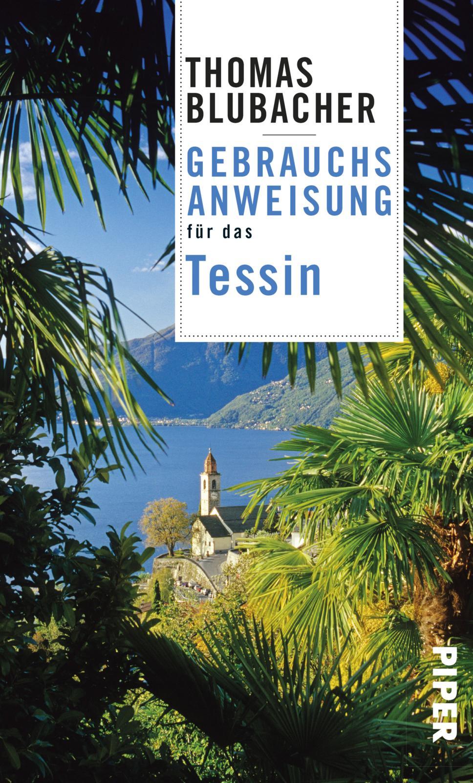Vorderes Coverbild Gebrauchsanweisung für das Tessin
