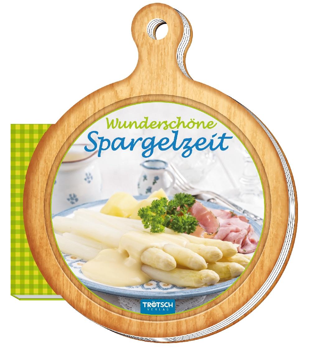 Vorderes Coverbild Rezeptbrettchen "Wunderschöne Spargelzeit" Kochbuch