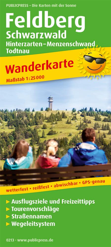 Vorderes Coverbild Feldberg, Schwarzwald 1:25 000