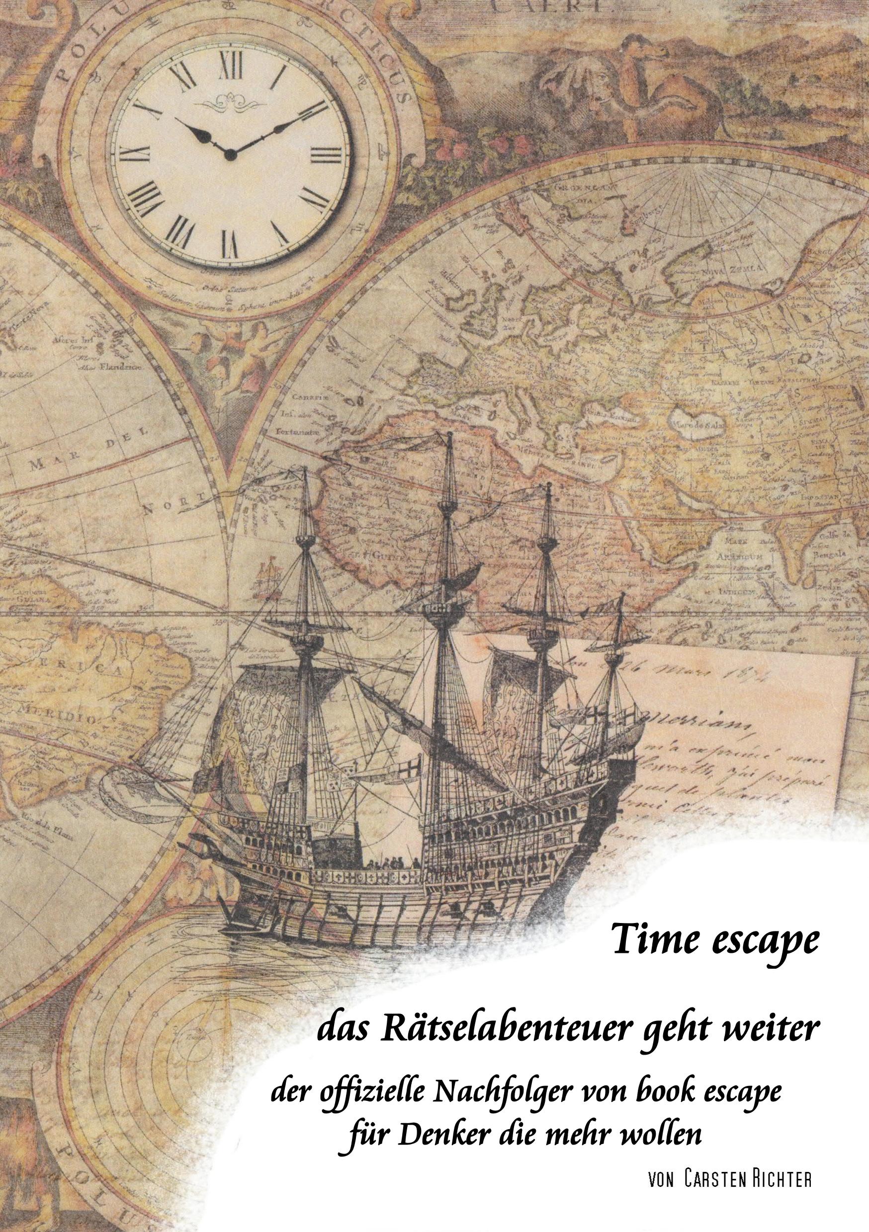 Vorderes Coverbild Time escape - das Rätselabenteuer geht weiter