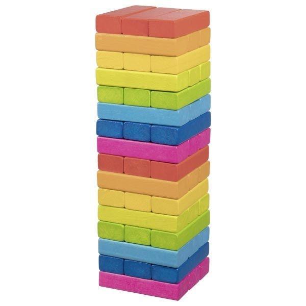 Vorderes Coverbild Geschicklichkeitsspiel Wackelturm Regenbogen