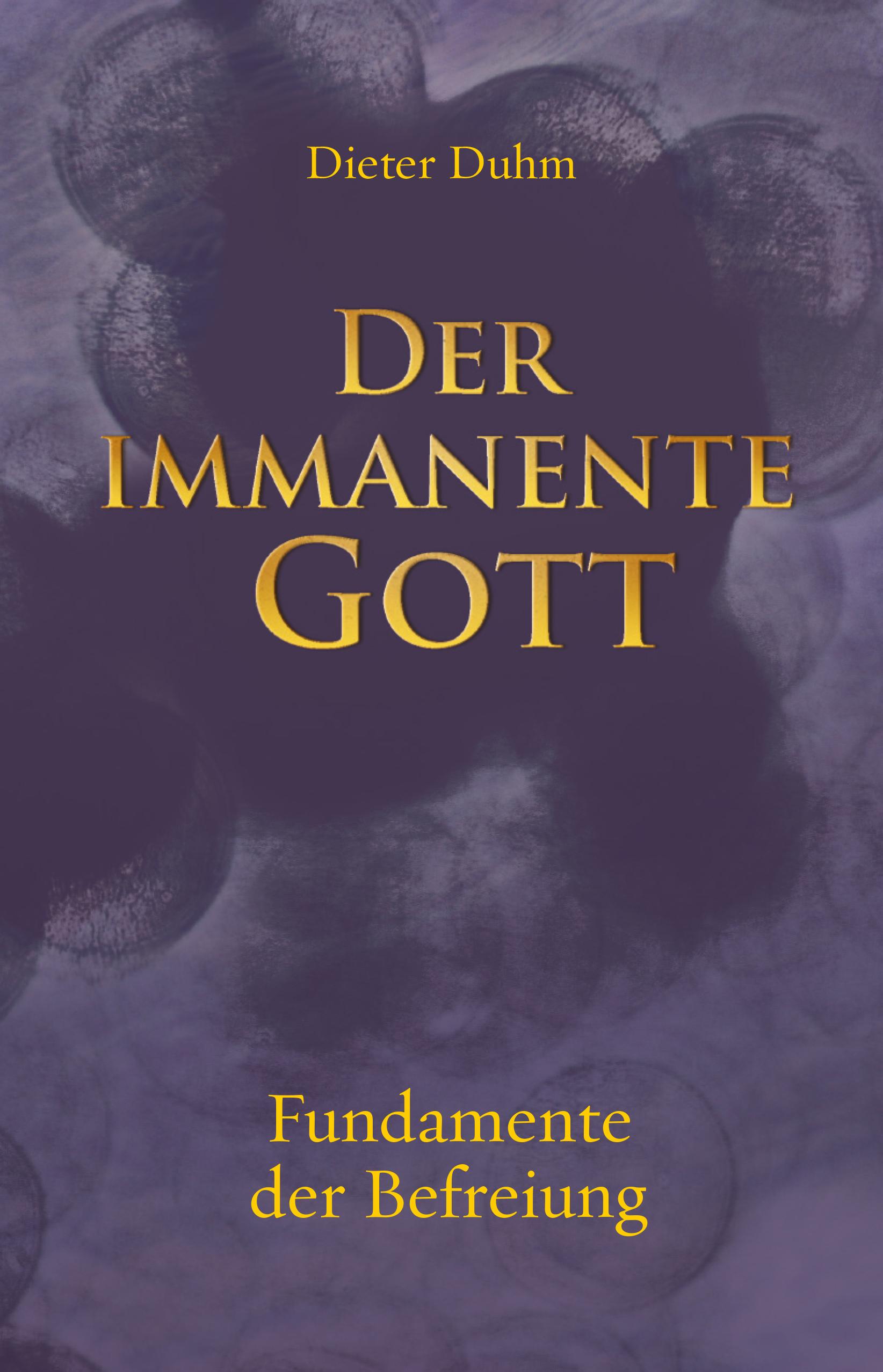 Vorderes Coverbild Der immanente Gott