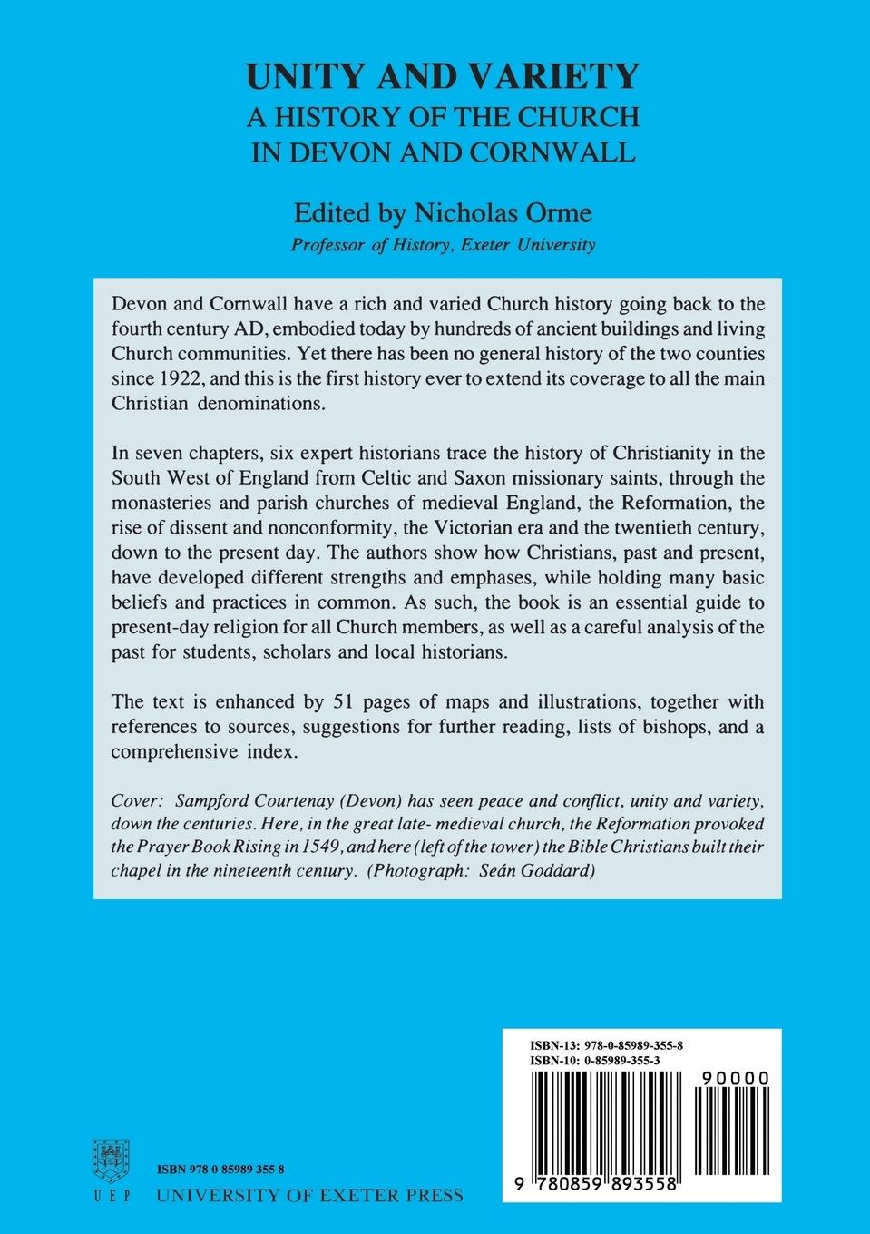 Rückseitencover Unity and Variety