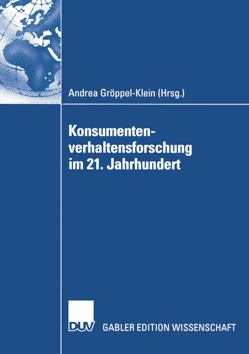 Vorderes Coverbild Konsumentenverhaltensforschung im 21. Jahrhundert