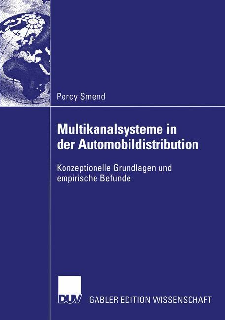 Vorderes Coverbild Multikanalsysteme in der Automobildistribution