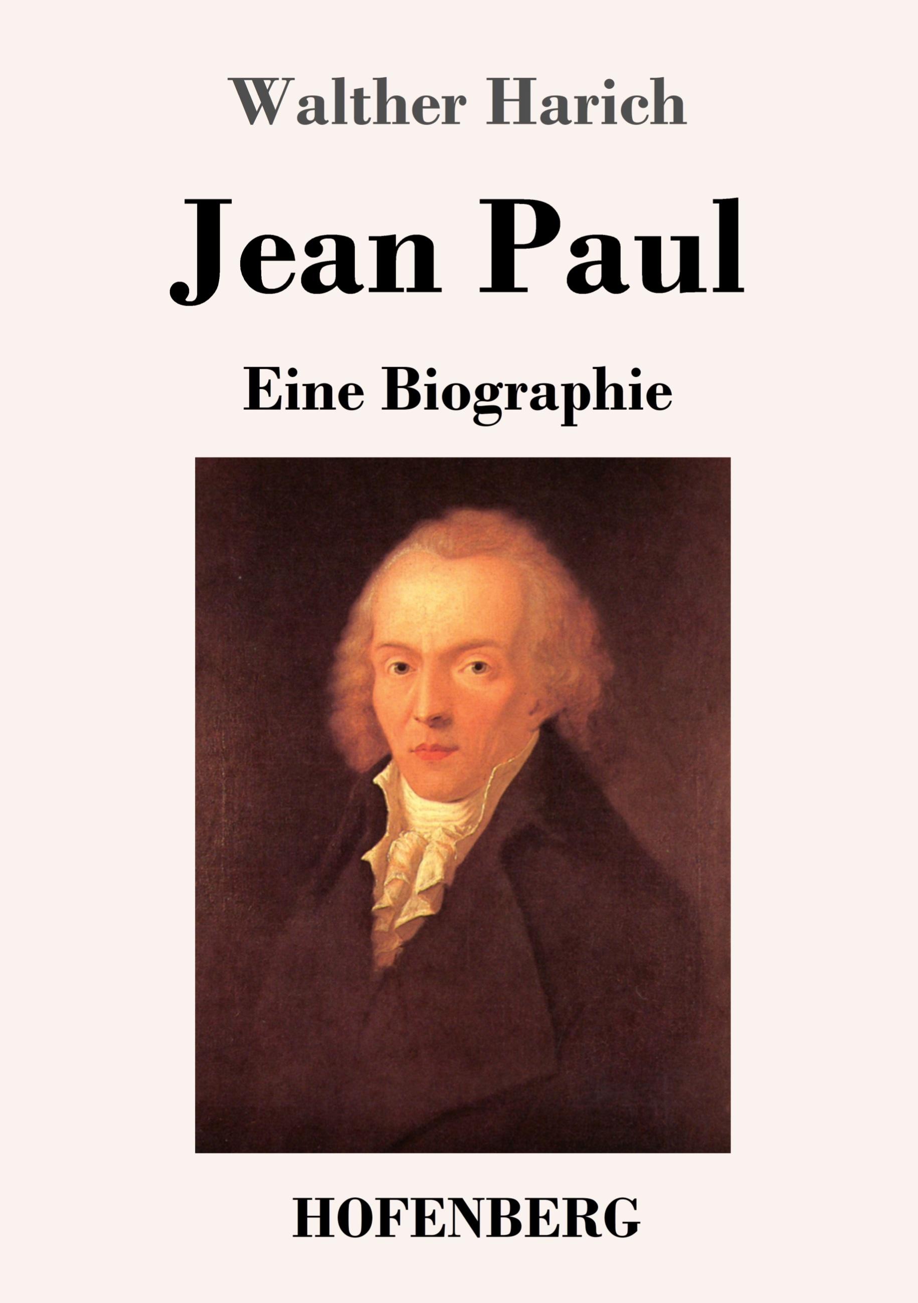 Vorderes Coverbild Jean Paul