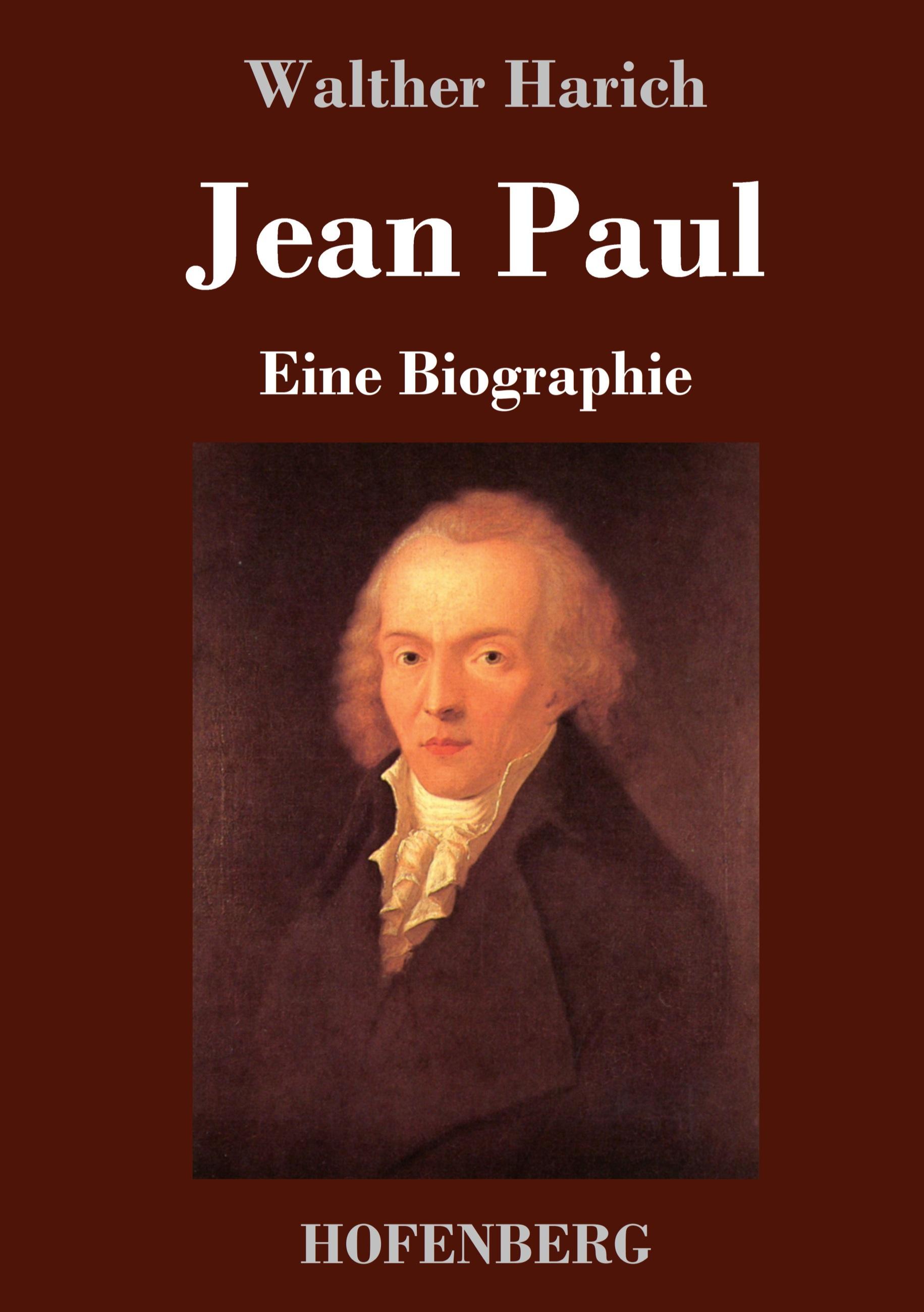 Vorderes Coverbild Jean Paul