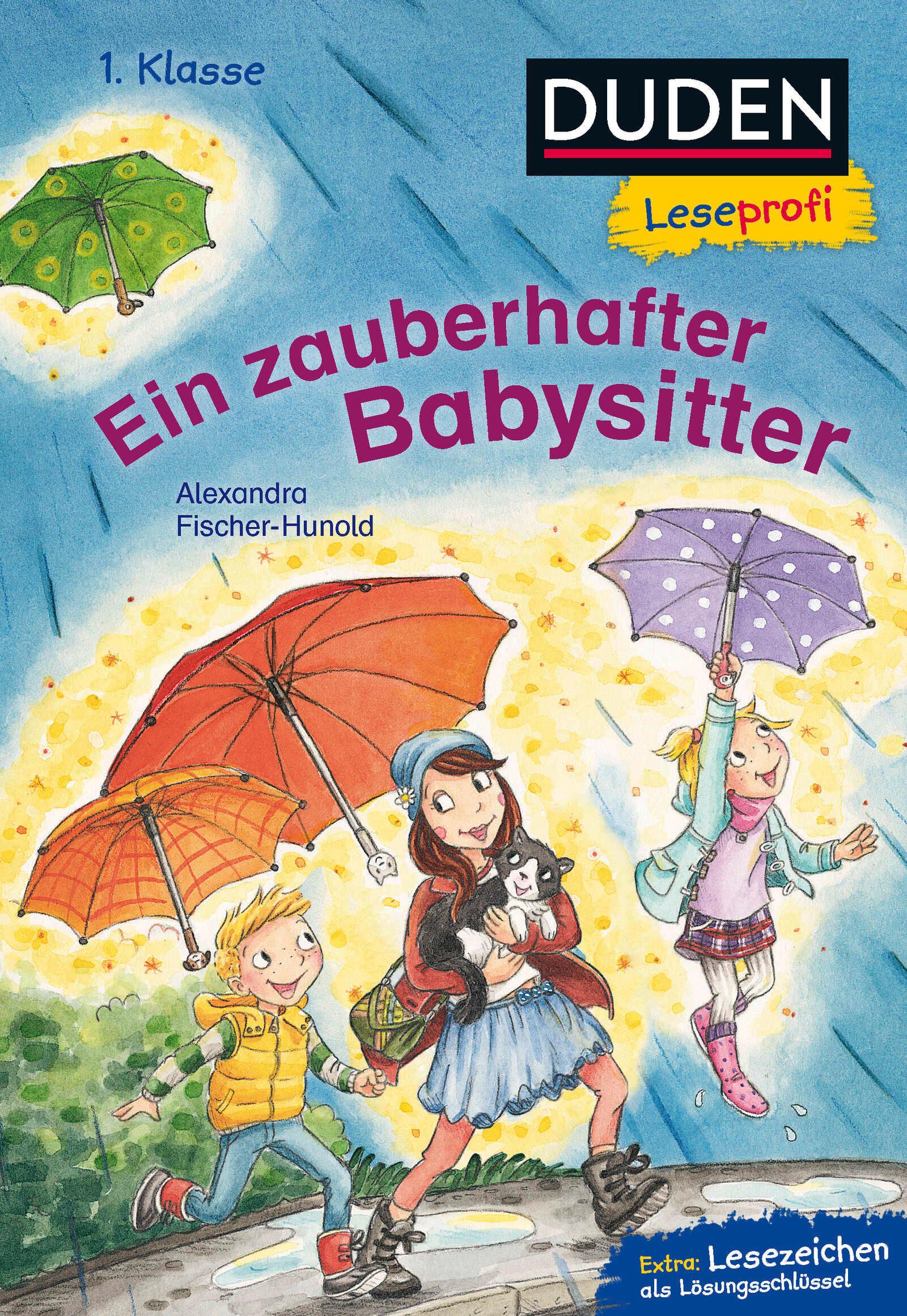 Vorderes Coverbild Duden Leseprofi - Ein zauberhafter Babysitter, 1. Klasse