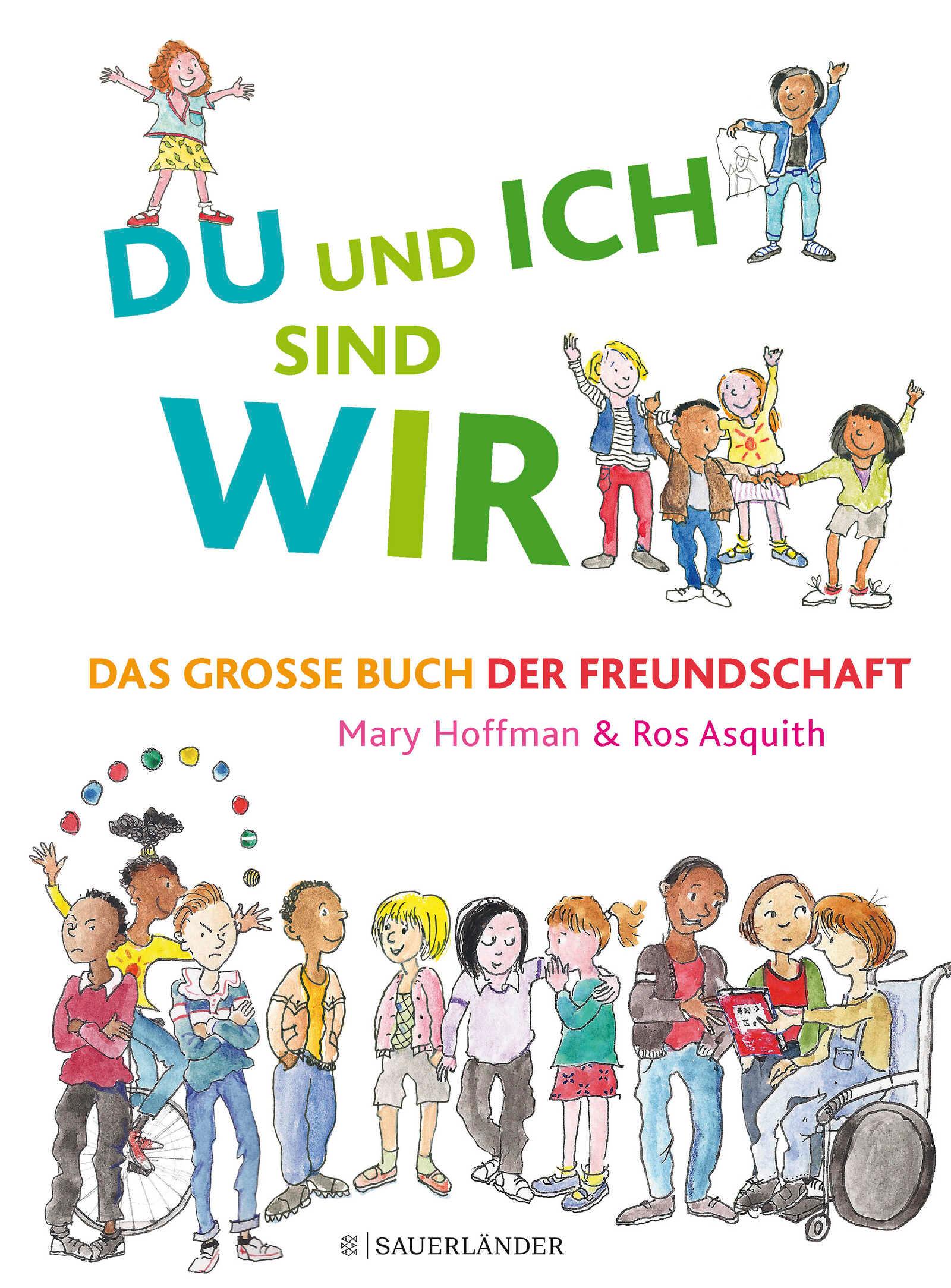 Vorderes Coverbild DU und ICH sind WIR. Das große Buch der Freundschaft