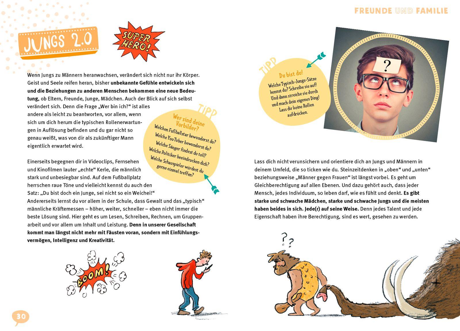 Beispielinhalt (Bild) Boys!