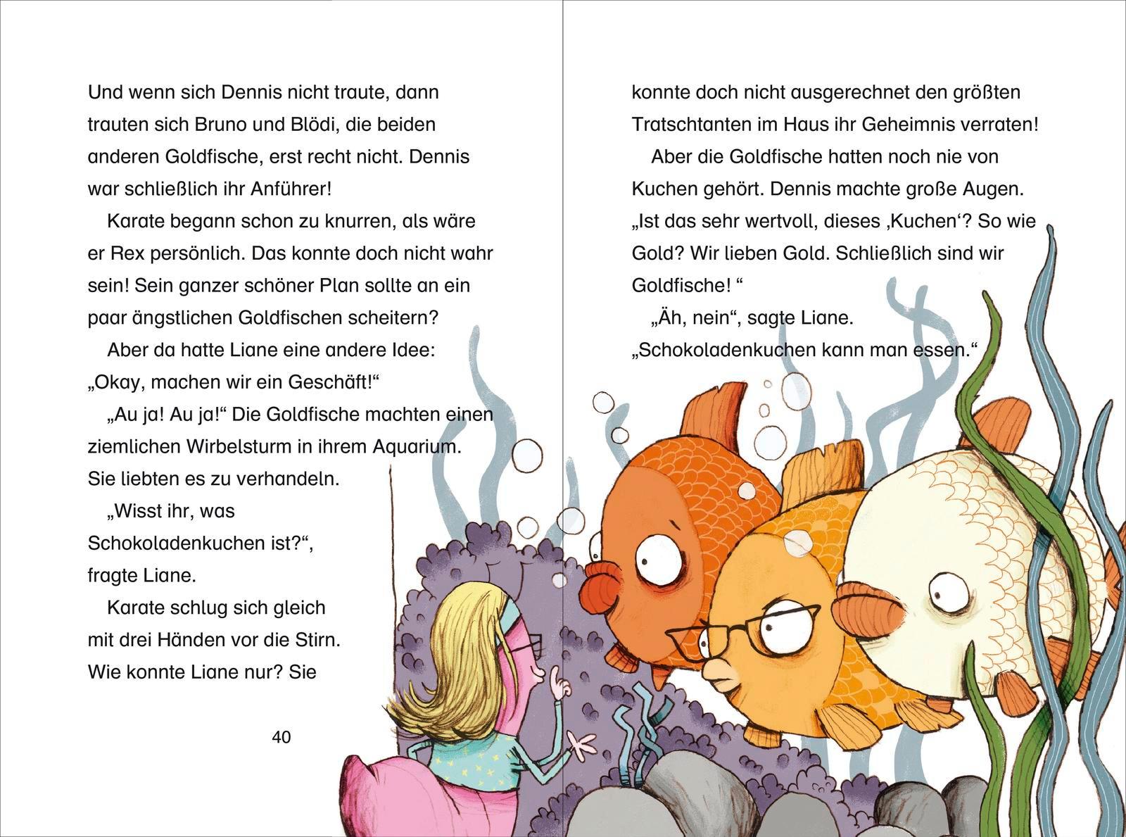 Beispielinhalt (Bild) Die Kakerlakenbande - In der Mauer auf der Lauer