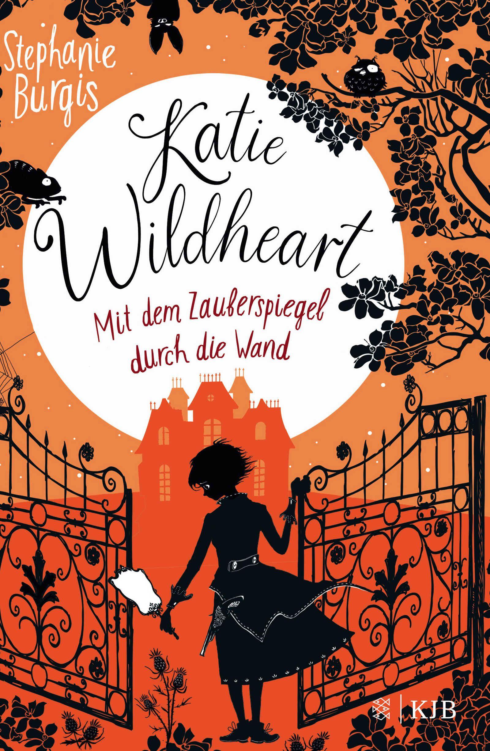 Vorderes Coverbild Katie Wildheart - Mit dem Zauberspiegel durch die Wand