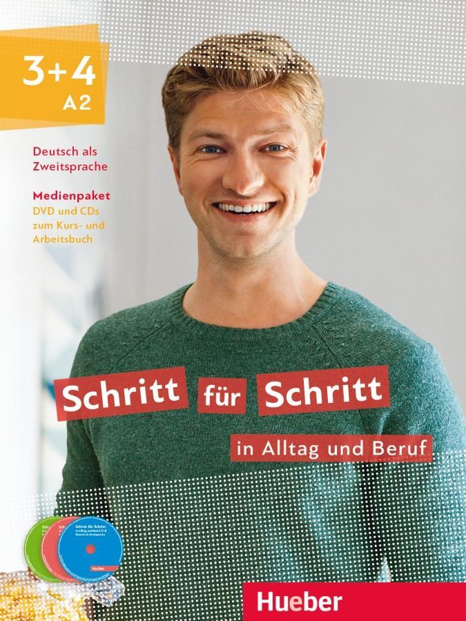Vorderes Coverbild Schritt für Schritt in Alltag und Beruf 3+4 / Medienpaket (DVD + CD)